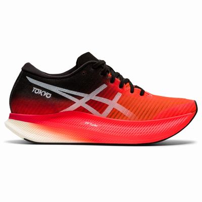 Asics Metaspeed Sky - Naisten Juoksukengät - Oranssi Punainen/Valkoinen